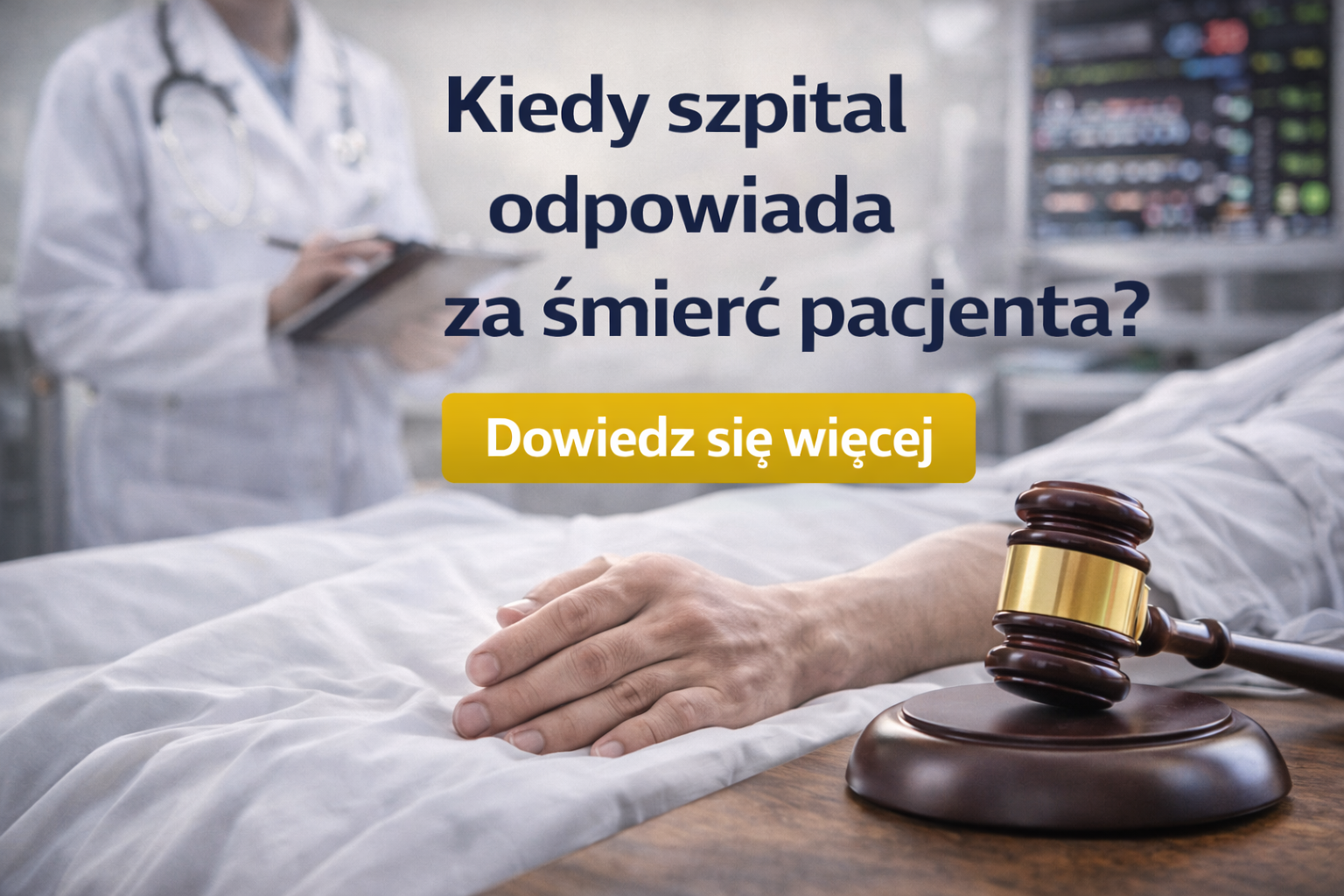 Kiedy szpital odpowiada za �mier� pacjenta?