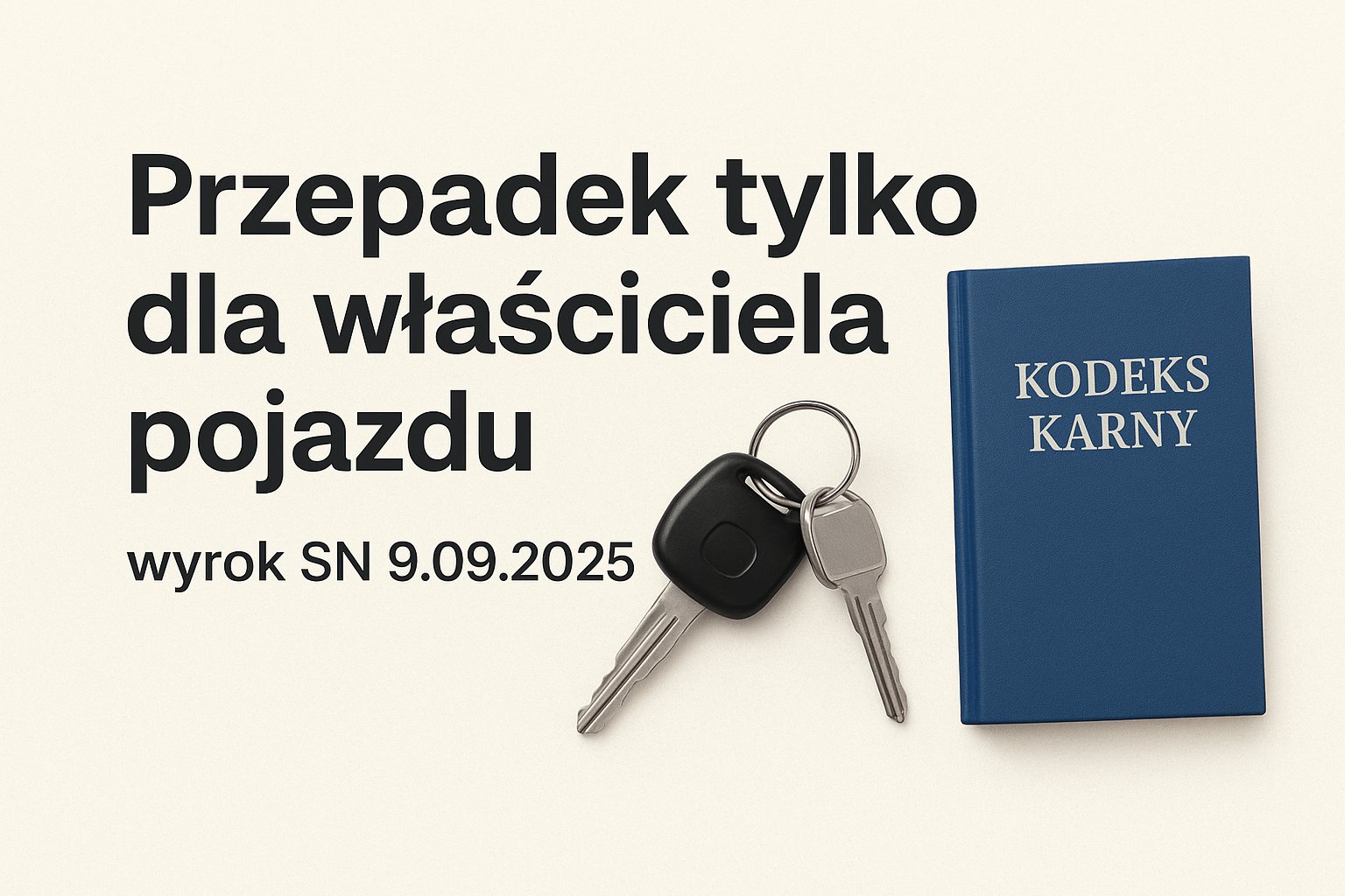 Pijany kierowca, cudze auto � czy przepadek jest mo�liwy? Najnowsze stanowisko S�du Najwy�szego